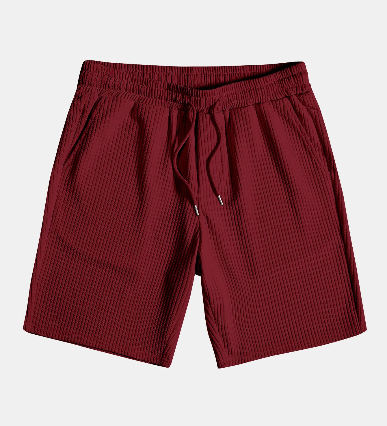 Drawstring Ribbed Shorts