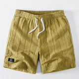 Geometry Jacquard Drawstring 8" Shorts