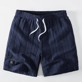 Geometry Jacquard Drawstring 8" Shorts