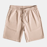 Drawstring Ribbed Shorts