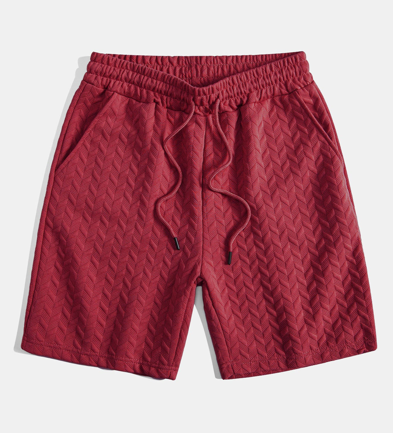 Geometric Jacquard Shorts