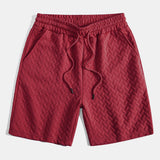 Geometric Jacquard Shorts