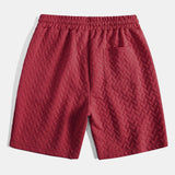 Geometric Jacquard Shorts