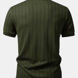 Jacquard Johnny Collar Polo
