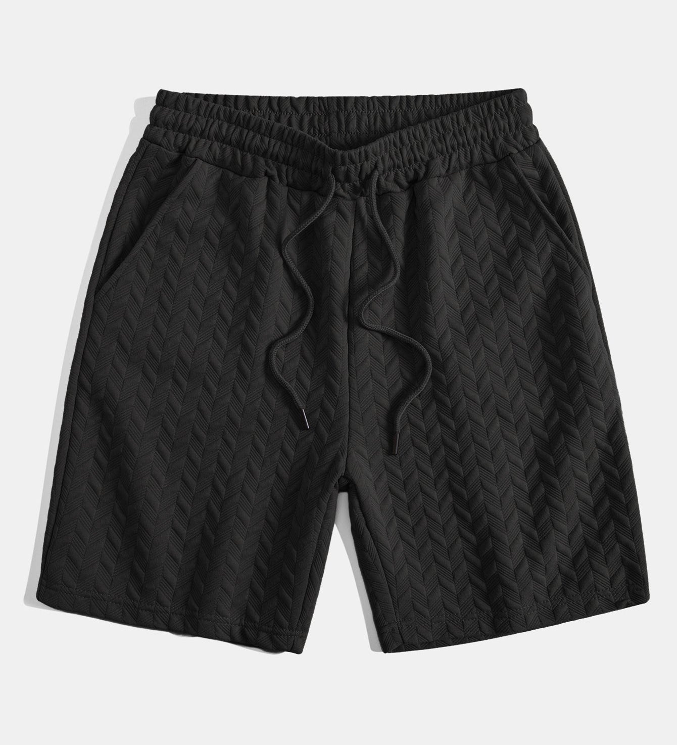 Geometric Jacquard Shorts