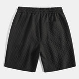 Geometric Jacquard Shorts