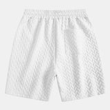 Geometric Jacquard Shorts