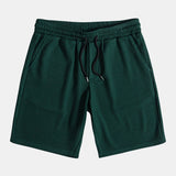 Drawstring Ribbed Shorts