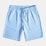 Drawstring Ribbed Shorts