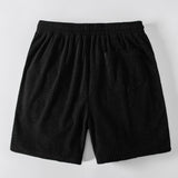 Ethnic Geometric Jacquard Patchwork 7" Corduroy Shorts