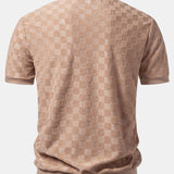 V-Neck Knit Polo