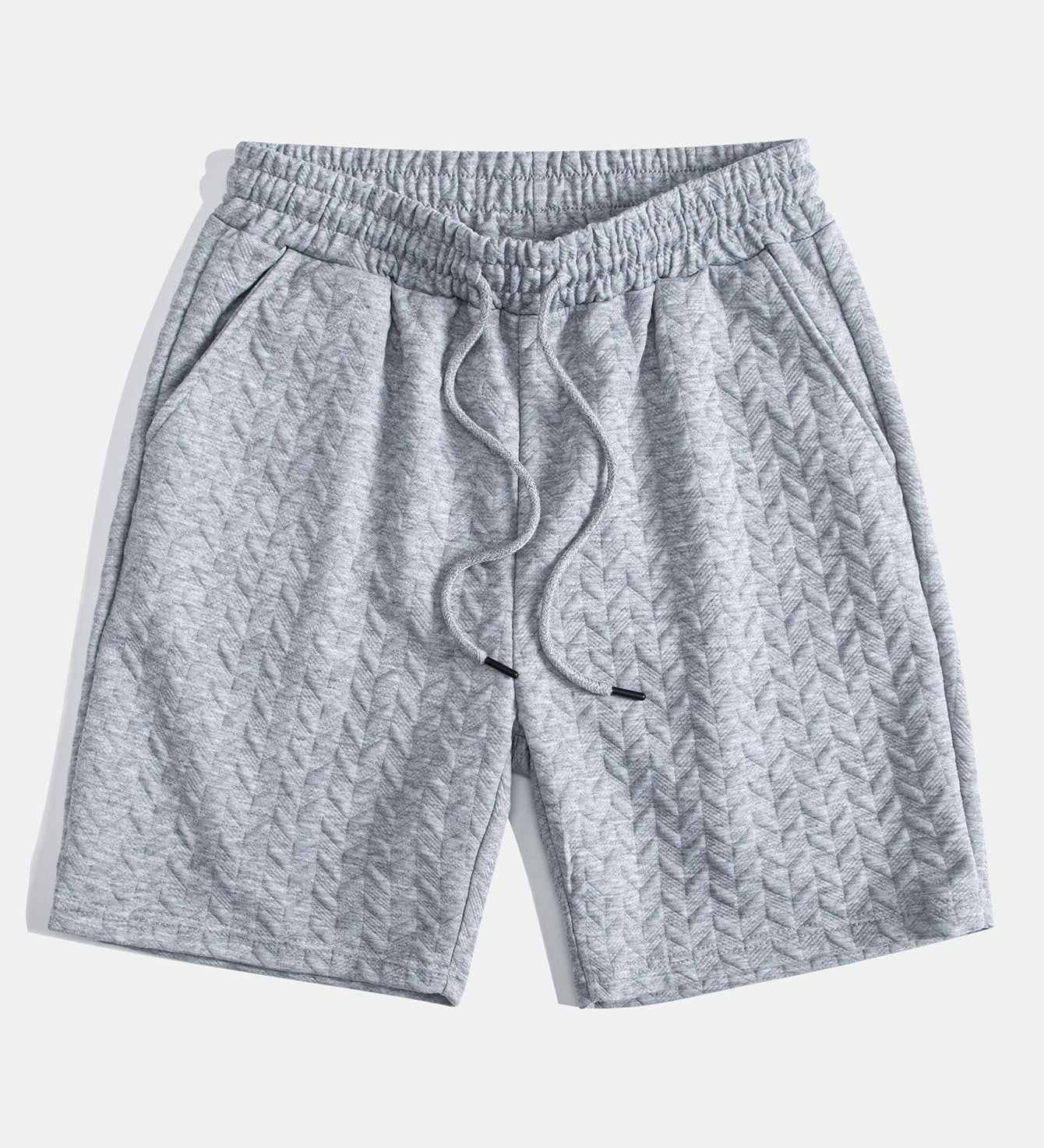 Geometric Jacquard Shorts