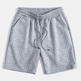 Geometric Jacquard Shorts