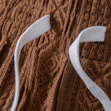 Geometry Jacquard Drawstring 8" Shorts