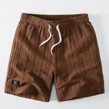Geometry Jacquard Drawstring 8" Shorts