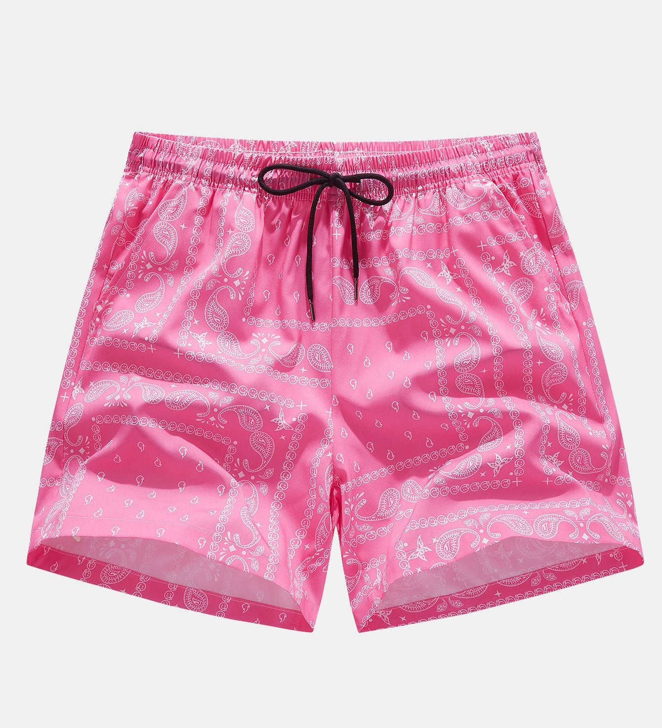 Paisley Print Shorts