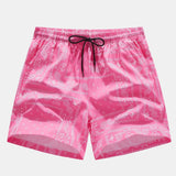 Paisley Print Shorts