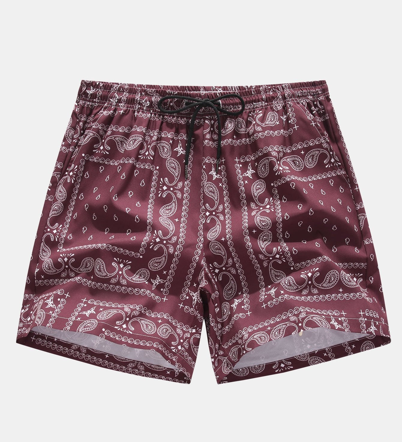 Paisley Print Shorts