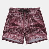 Paisley Print Shorts