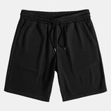 Drawstring Ribbed Shorts