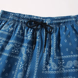 Paisley Print Shorts