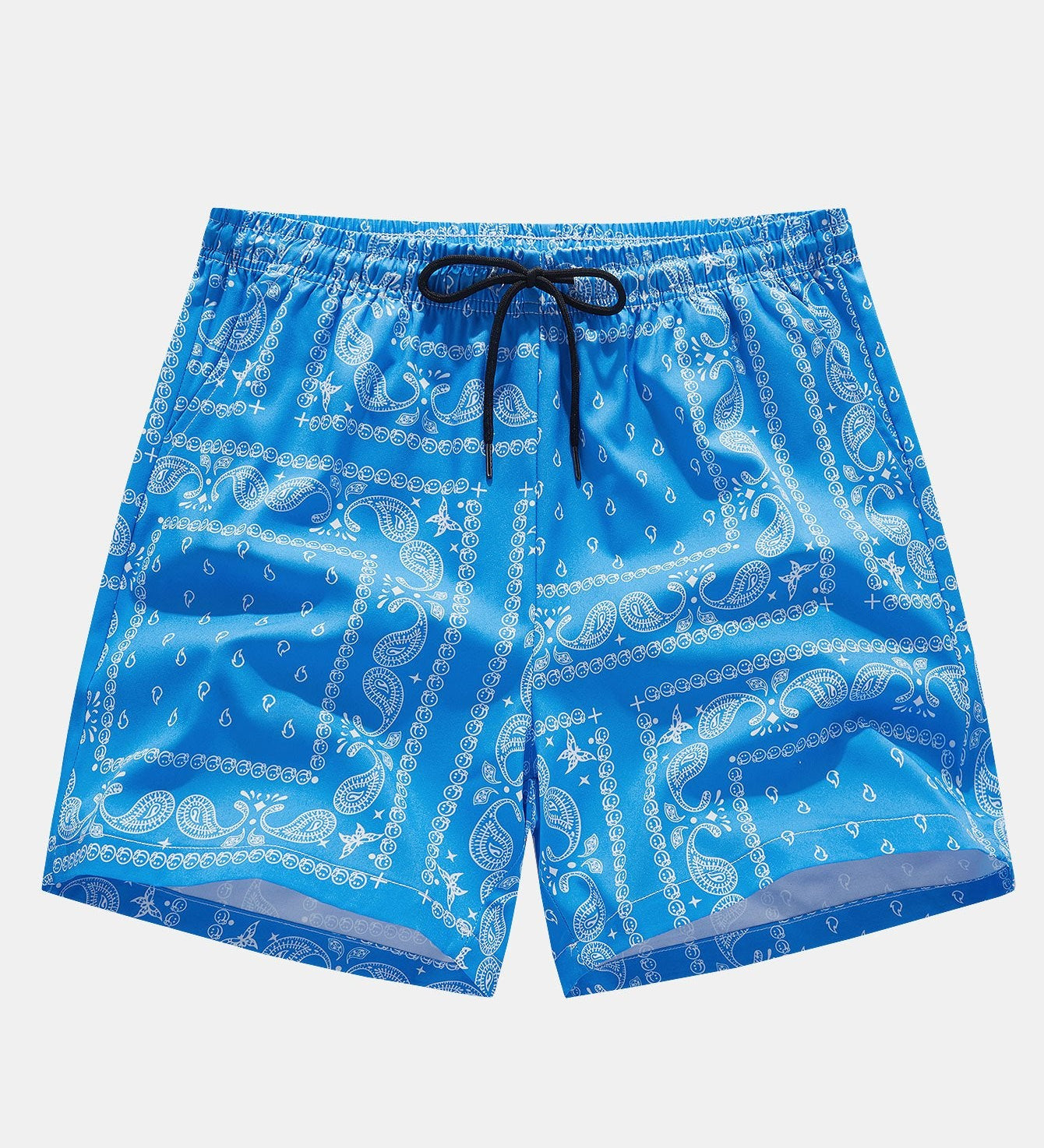 Paisley Print Shorts