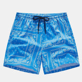 Paisley Print Shorts