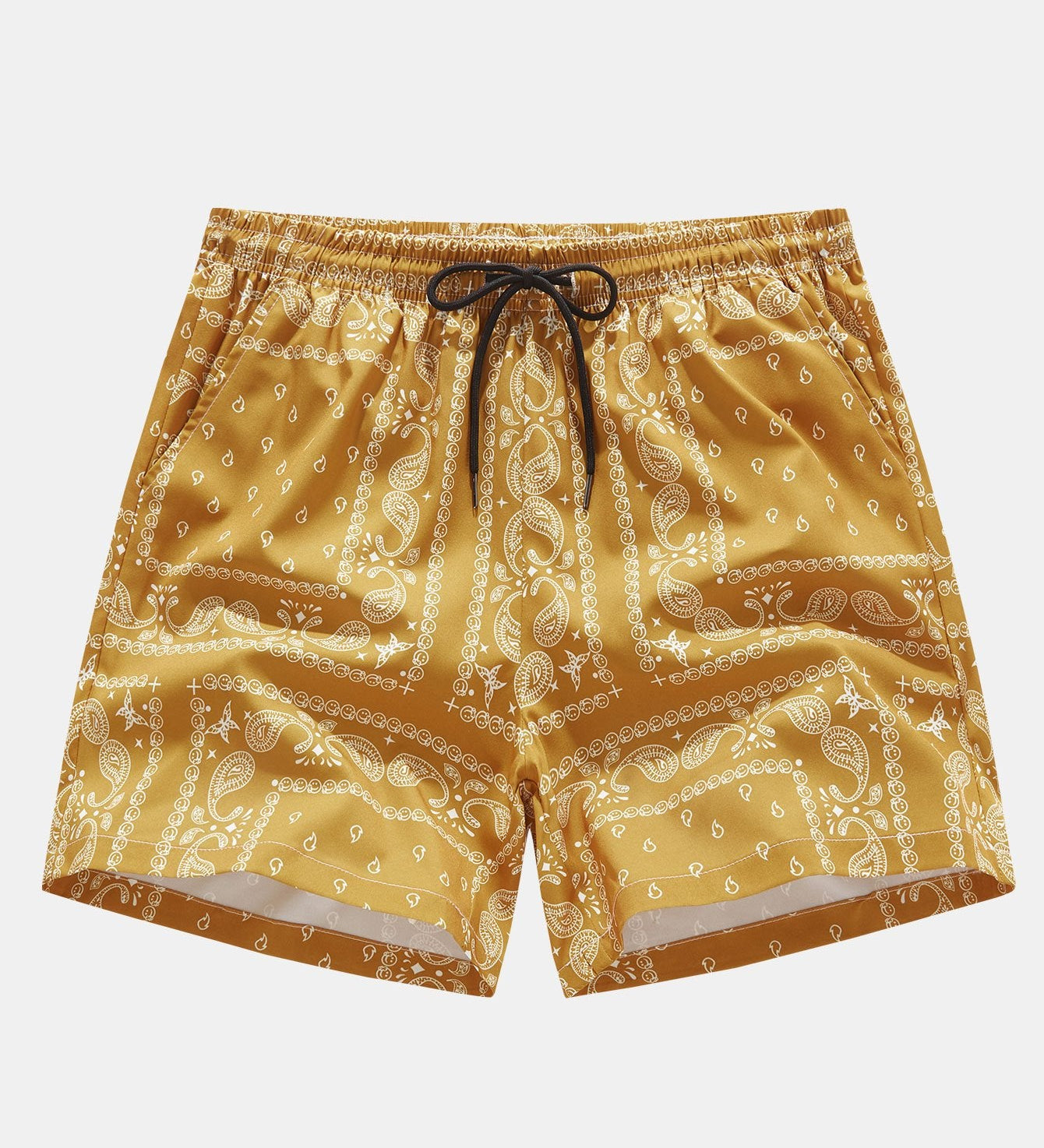 Paisley Print Shorts