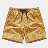 Paisley Print Shorts