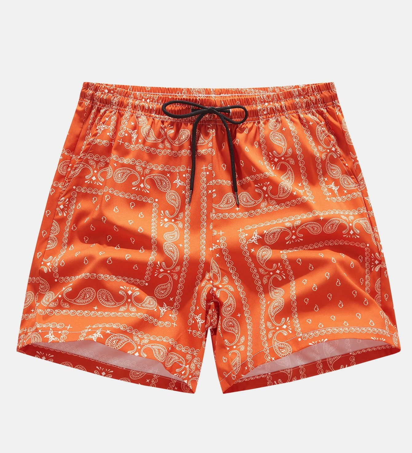Paisley Print Shorts