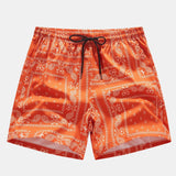 Paisley Print Shorts